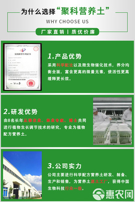 【聚科通用營養土】瓜果蔬菜花卉綠植專用、有機土、源頭工廠